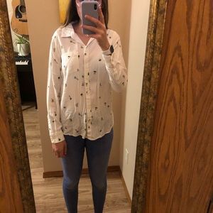 Succulent button down